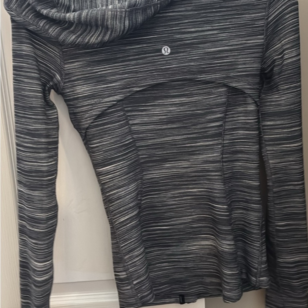 lululemon athletica Gray Zip-Up Hoodie - Picture 3 of 3